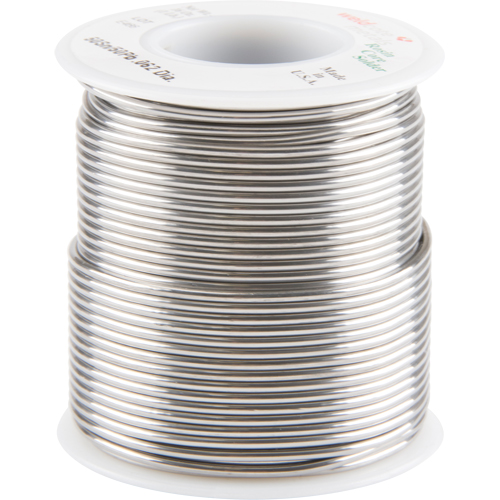 Common Solder, Lead-Based, 50% Tin 50% Lead, Rosin Core, 0.0625" Dia. Consource