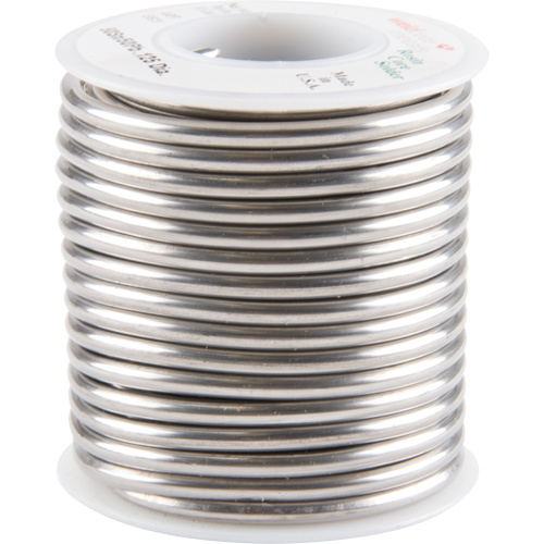 M&eacute;tal d'apport standard, &agrave; base de plomb, 50 % d'&eacute;tain, 50 % de plomb, &acirc;me Colophane, dia. 0,125" Consource