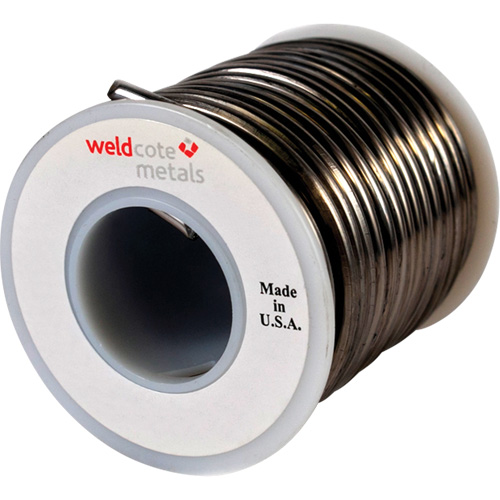 Common Solder, Lead-Free, 95% Tin 5% Antimony, Solid Core, 0.09375" Dia. Consource