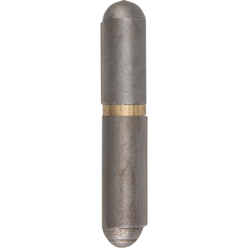 Weld-On Hinge, 0.315" Dia. x 1.575" L, Mild Steel w/Fixed Steel Pin Consource