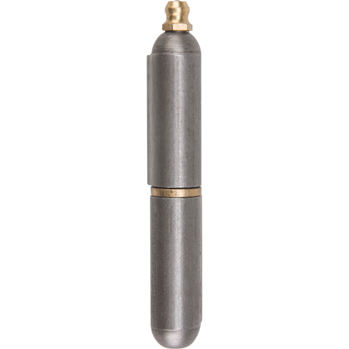 Weld-On Hinge, 0.512" Dia. x 3.15" L, Mild Steel w/Fixed Steel Pin Consource