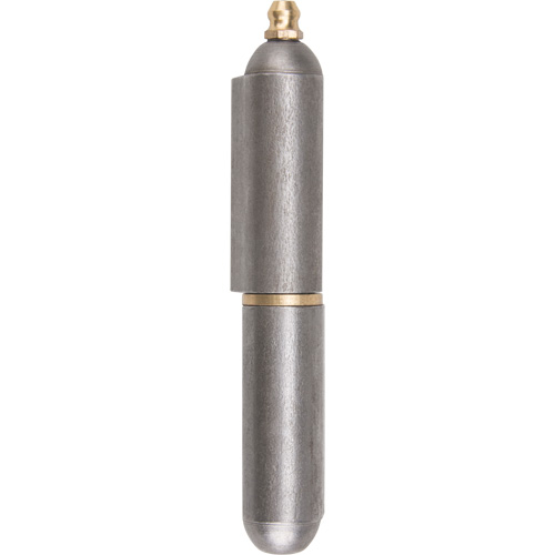 Weld-On Hinge, 0.63" Dia. x 3.937" L, Mild Steel w/Fixed Steel Pin Consource