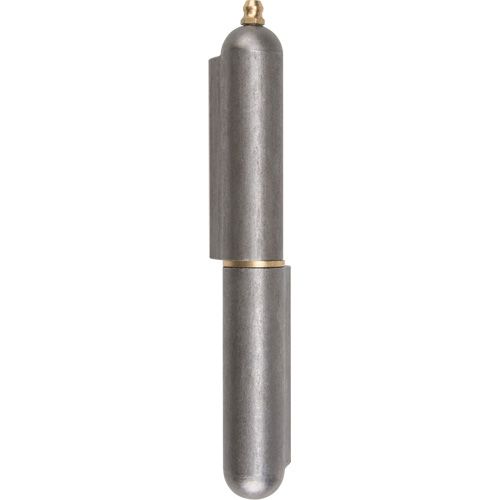 Weld-On Hinge, 0.787" Dia. x 5.906" L, Mild Steel w/Fixed Steel Pin Consource