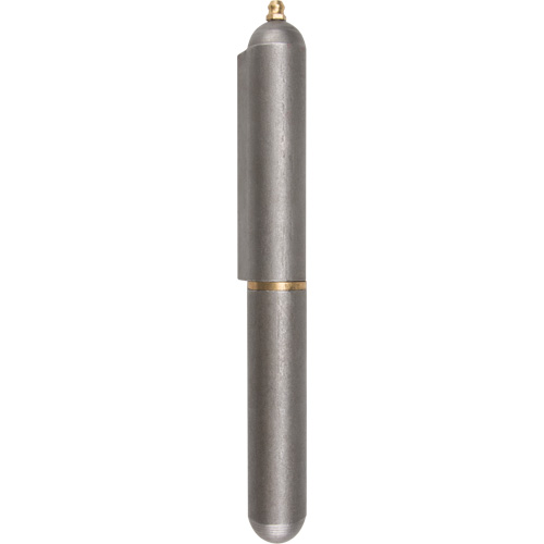 Weld-On Hinge, 0.906" Dia. x 7.874" L, Mild Steel w/Fixed Steel Pin Consource