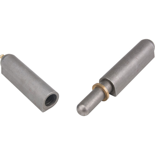 Weld-On Hinge, 0.906" Dia. x 7.874" L, Mild Steel w/Fixed Steel Pin Consource