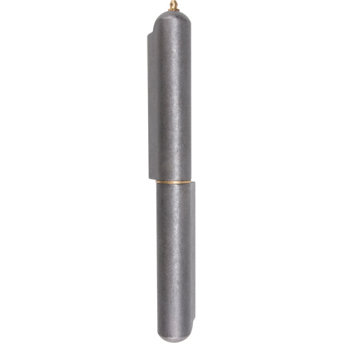 Weld-On Hinge, 1.102" Dia. x 10.236" L, Mild Steel w/Fixed Steel Pin Consource