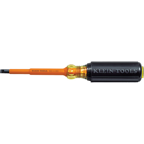 Insulated Heavy Duty, Slot Keystone Tip Screwdrivers Consource