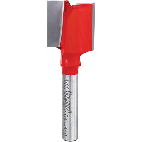 Router Bit - Double Flute Straight Bit, 3/4" Dia., 1" H, 2-1/8" L, 1/4" Shank Consource