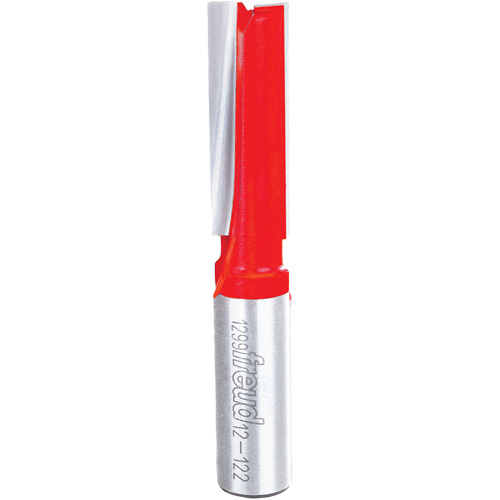 Router Bit - Double Flute Straight Bit, 1/2" Dia., 1" H, 3-1/8" L, 1/2" Shank Consource