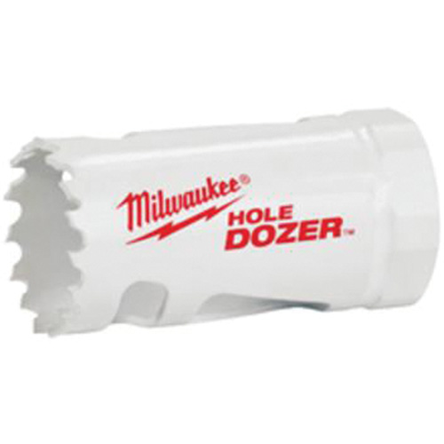 Scie-cloche Hole Dozer avec arbre, 1-1/8", Profondeur de la coupe 1-5/8", Bim&eacute;tal Consource