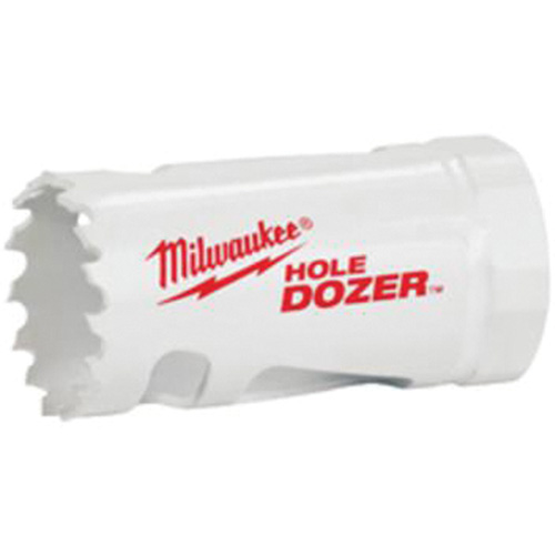 Scie-cloche Hole Dozer avec arbre, 1-1/4", Profondeur de la coupe 1-5/8", Bim&eacute;tal Consource