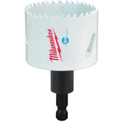Scie-cloche Hole Dozer avec arbre, 2-1/8", Profondeur de la coupe 1-5/8", Bim&eacute;tal Consource