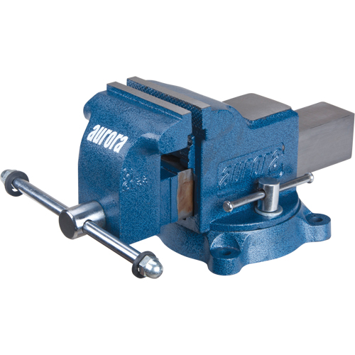 Heavy-Duty Bench Vise, 4" Jaw Width Consource