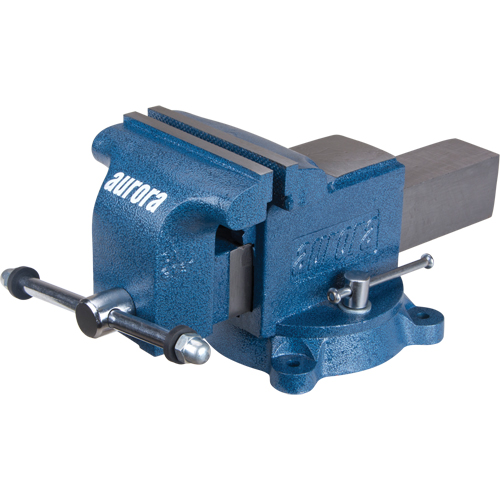 Heavy-Duty Bench Vise, 6" Jaw Width Consource