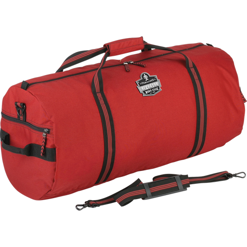 Sac de sport mod&egrave;le 5020 Arsenal, Nylon, 2 pochettes, Rouge Consource