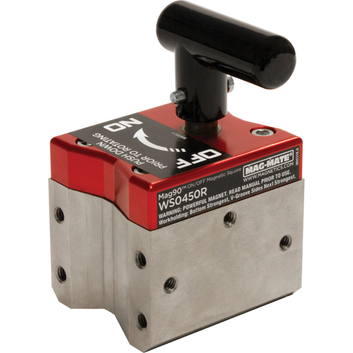 Mag90 On/Off Magnetic Squares, 3" L x 2-1/2" W x 4-5/8" H, 450 lbs. Consource