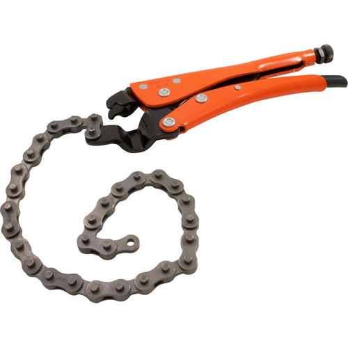 Locking Chain Clamp Pliers, 10" Length, Omnium Grip Consource