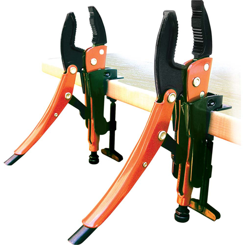 Hands Free Locking Plier Grip Set, 4 Pieces Consource