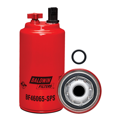 BF46065-SPS Fuel/Water Separator Spin-on with Drain, Sensor Port and Reusable Sensor Consource
