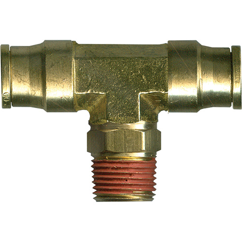 Raccord en T pivotant, Laiton, 1/4" x 1/4" Consource