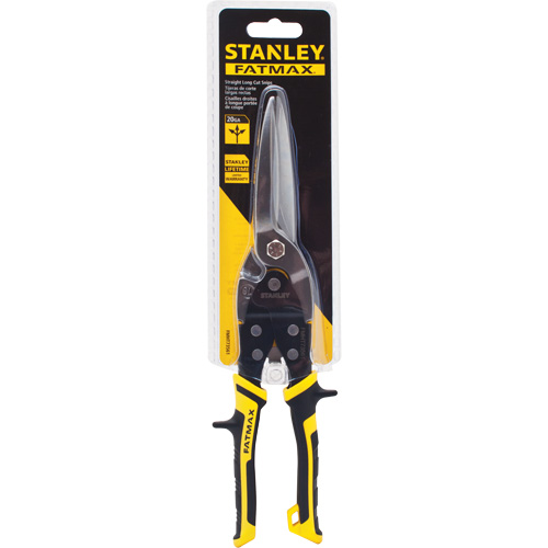 Cisailles longues Fatmax, Longueur de coupe de 3-9/50", Coupe Droit Consource