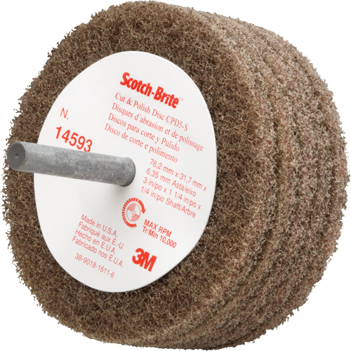 Scotch-Brite Cut & Polish Disc, 3" Dia. Consource