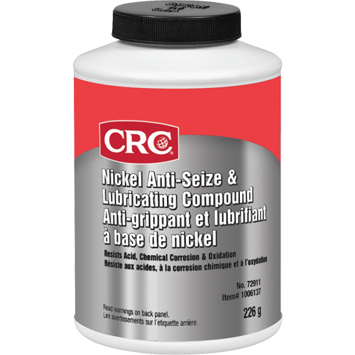 Nickel Anti-Seize Lubricating Compound, 226 g, 425°F (218°C) Max. Effective Temperature Consource