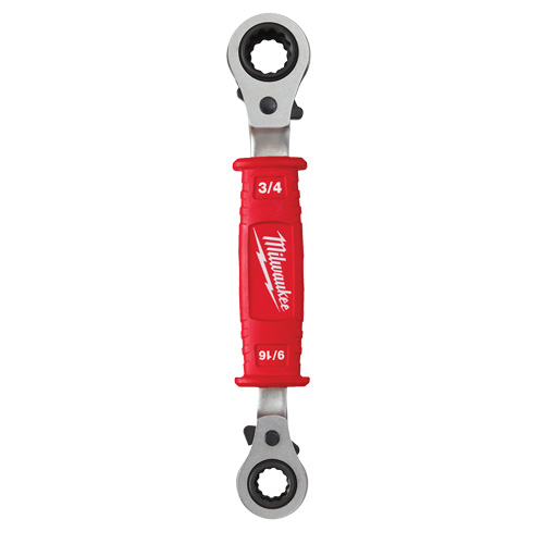 Lineman's 4-in-1 Insulated Ratcheting Box Wrench Consource