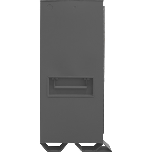 Armoire de rangement avec tablettes pour le chantier, Acier, 47,5 pi³, Gris Consource
