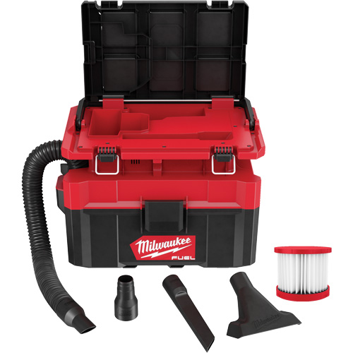 M18 Fuel Packout Wet/Dry Vacuum (Tool Only), 18 V, 2.5 gal. Capacity Consource