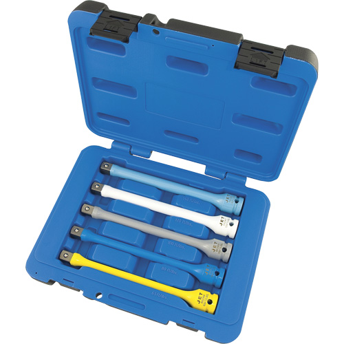 JTLE-5S Jeu de rallonges limiteurs de couple pour cl&eacute; &agrave; chocs, Prise 1/2", Couple de 65 lb-pi/80 lb-pi/100 lb-pi/120 lb-pi/140 lb-pi, Multiple Consource