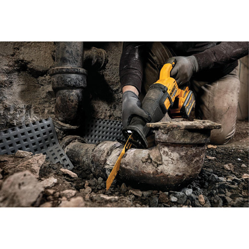 Scie alternative sans balai Max FlexVolt (outil seulement), 60 V, Lithium-ion Bloc-pile, 0-3000 coups/min Consource