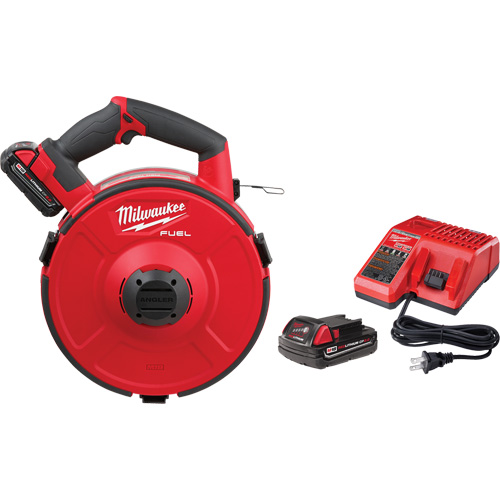 Ensemble de ruban de tirage en acier M18 Fuel Angler de 120 pi Consource