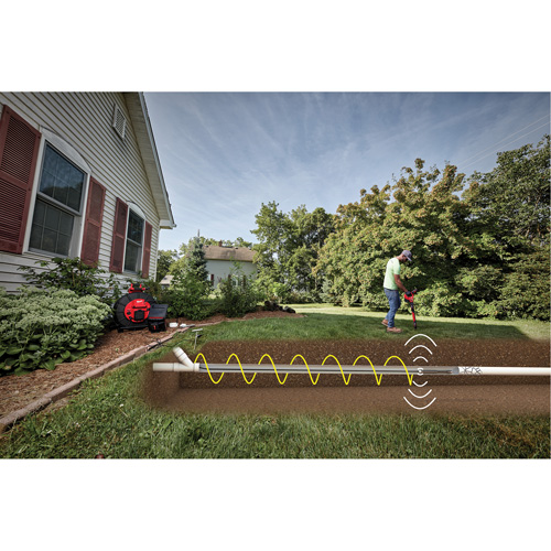 Bobine dinspection de pipeline, T&ecirc;te de cam&eacute;ra 10 mm (0,39") Consource