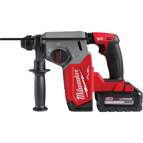 M18 Fuel SDS Plus Rotary Hammer Kit, 18 V, 1", 2 ft-lbs., 1330 RPM Consource