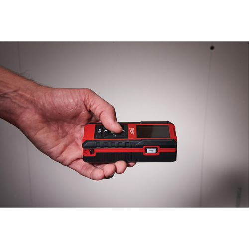 Laser Distance Meter, 0' - 330' (0 m - 100.6 m) Range, Digital (Electronic) Consource