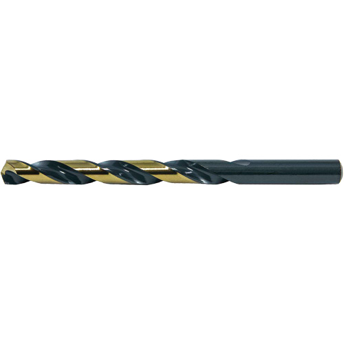 DRILLCO Jobber Drill Bit, High Speed Steel, 0.35 mm, 19 mm L, 3 mm Flute, 135° Point Angle Consource