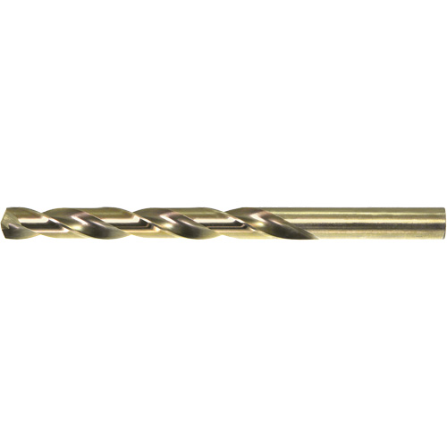 DRILLCO Jobber Drill Bit, Cobalt, #1, 3-7/8" L, 2-5/8" Flute, 135° Point Angle Consource