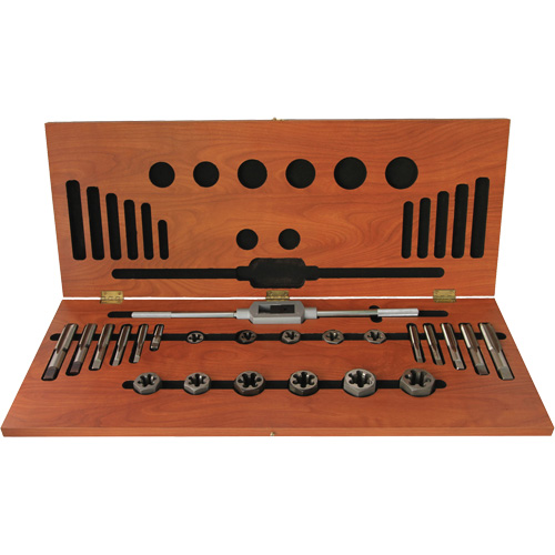 DRILLCO Tap & Die Set, 25 Pieces Consource