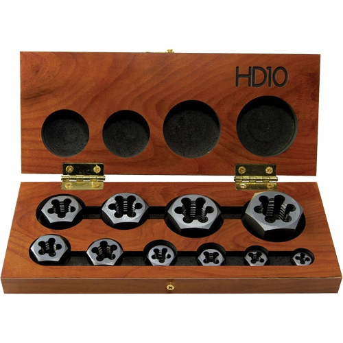 Jeu de fili&egrave;res hexagonales &agrave; fileter DRILLCO, 10 Morcea Consource