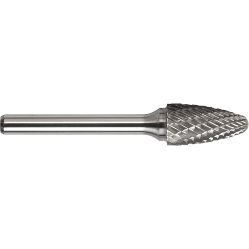 DRILLCO Double Cut Ballnose Tree Burr, SF-42L2 Consource