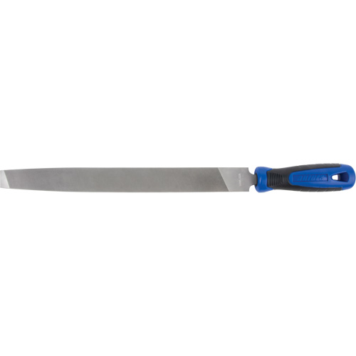 Mill File With Handle, Flat, 12", Bastard Consource