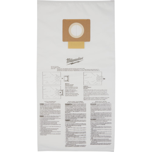 Fleece Dust Bags, 9 US gal. Consource