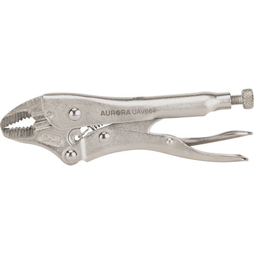 Pince-&eacute;tau avec coupe-fils, Longueur 5", M&acirc;choire courb&eacute;e Consource