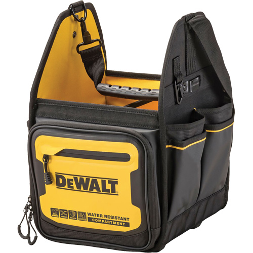 Fourre-tout pour &eacute;lectricien 11", 34 pochettes, Noir/Jaune Consource