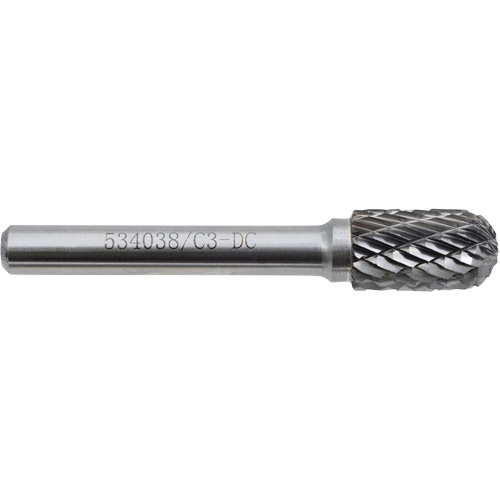 C3-DC JET-KUT GP Round Nose Shape Carbide Bur, 3/8" Dia. Consource