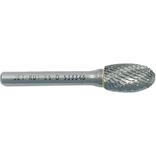 E3-DC JET-KUT&reg; GP Oval Shape Carbide Bur, 3/8" Dia. Consource