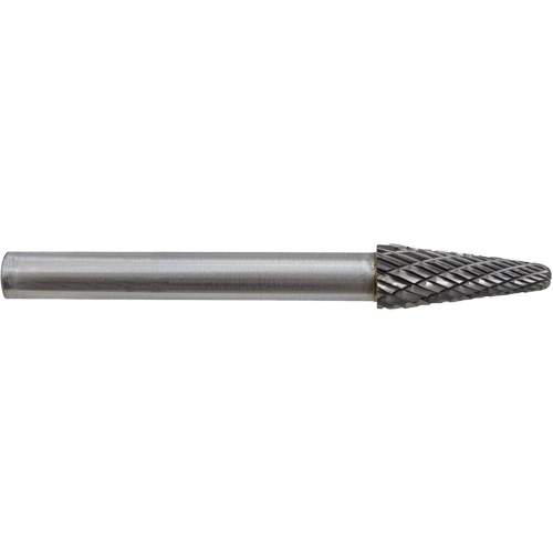L2-DC JET-KUT Taper Shape Bur 9 (Radius End), 5/16" Dia. Consource