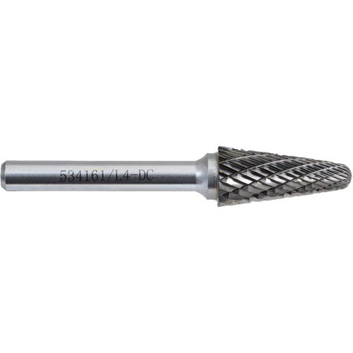 L4-DC Fraise conique 9 JET-KUT (embout rayon), 1/2" dia. Consource