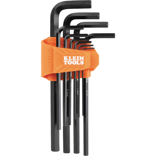 L-Style Long Hex Key Set, 10 Pcs., Metric Consource